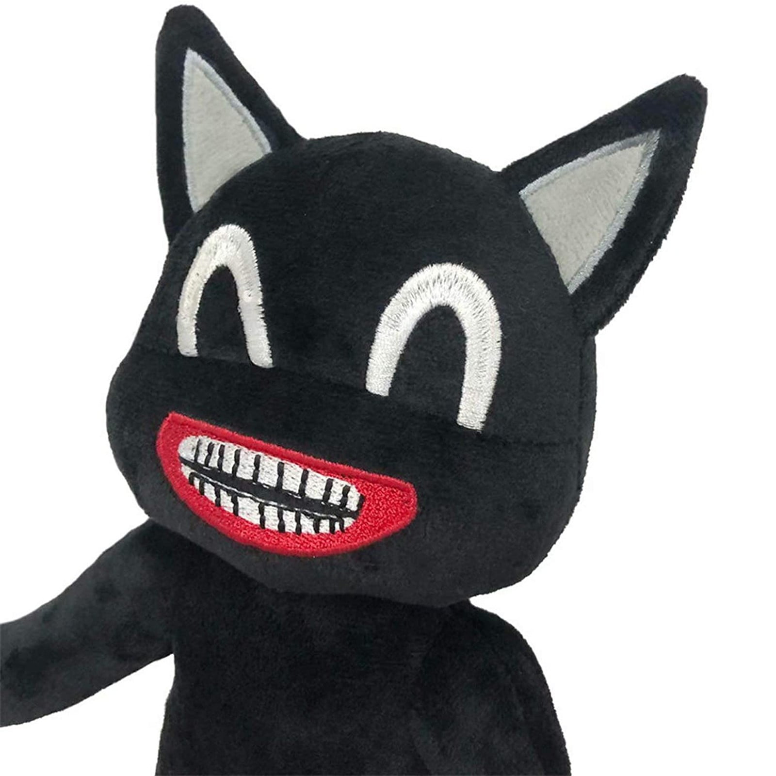 Cartoon Siren Head Black Cat Plush Toy Stuffed Doll Toy 30cm//12in Christmas Gift