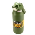thumbnail image 1 of Bouteille de Sport en Acier Inoxydable sous Vide avec Couvercles à Paille, Bouteille d'Eau Isolée d'Un Demi-Gallon avec Couvercles, Tasse Contenant Isotherme Réutilisable à Triple Paroi à Grand Ouverture Étanche pour l'Extérieur, 1 of 7