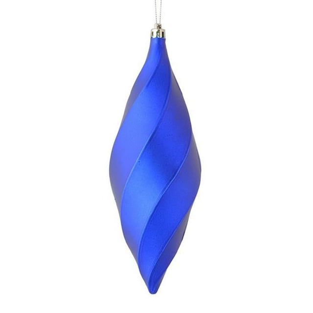 Vickerman M183122M 8 Po. Ornement Tourbillon Bleu Cobalt Mat 6 par Sac