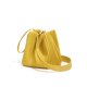 thumbnail image 3 of Bolso tipo cubo de piel de vaca de alta calidad para damas, elegante, a la moda, exquisita tendencia, hombro plisado, diseño original, nuevo en forma de cruz, 3 of 5