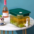 thumbnail image 3 of Household Refrigerator Cold Water Kettle with Tap Large Capacity Lemon Fruit Teapot Summer Cold Water Bucket Cold Water Bottle Ice Water Bucket, 3 of 7