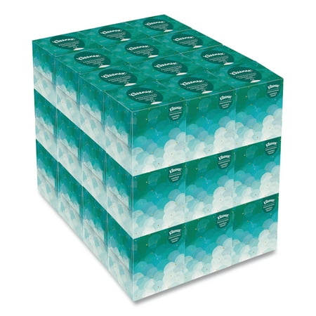 Kleenex Upright Box Facial Tissue, White, 1 Box (Quantity)