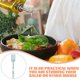 thumbnail image 4 of Kitchen Pasta Server Fork Reusable Cooking Food Fork Washable Large Fork Ergonomic Food Fork, 4 of 4