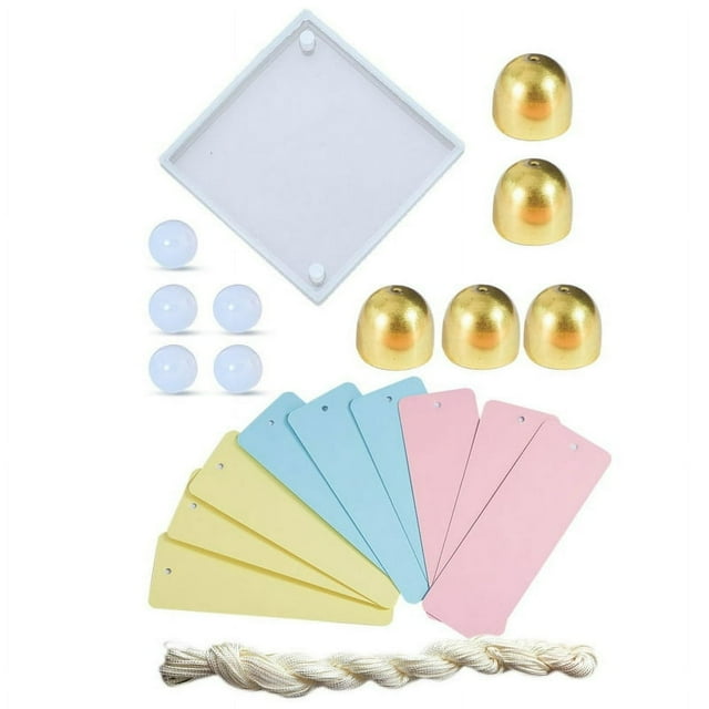 MesaSe Epoxy Windchimes Charm Casting Mold for DIY Pendant Silicone Mold Kit Crafts