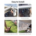 thumbnail image 7 of 4th of July RV Awning Sun Shade Screen 9'X15.3' Patriotic Dog Cat Mesh Sunscreen Red White and Blue Star Fireworks Awning Shade Screen with Zipper UV Blocker Completed Kits for RV Motorhome Camper, 7 of 7
