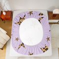 thumbnail image 5 of Castle Fairy Leopard Print Stars Print Full Size Sheets,Old Fashion Bed Sheets, 5 of 7