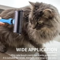 thumbnail image 4 of Undercoat Rake for Cats Dog Cat Rake Brush Grooming Tool Safe to Use 2 in 1 Dematting Comb and Deshedding Tool for Mats Tangles Loose Hair Removing Shedding 2 Sizes Available everywhere, 4 of 5
