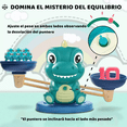 thumbnail image 5 of Juguete De Educación Equilibrio Matemático Dinosaurio Niños Verde, 5 of 5