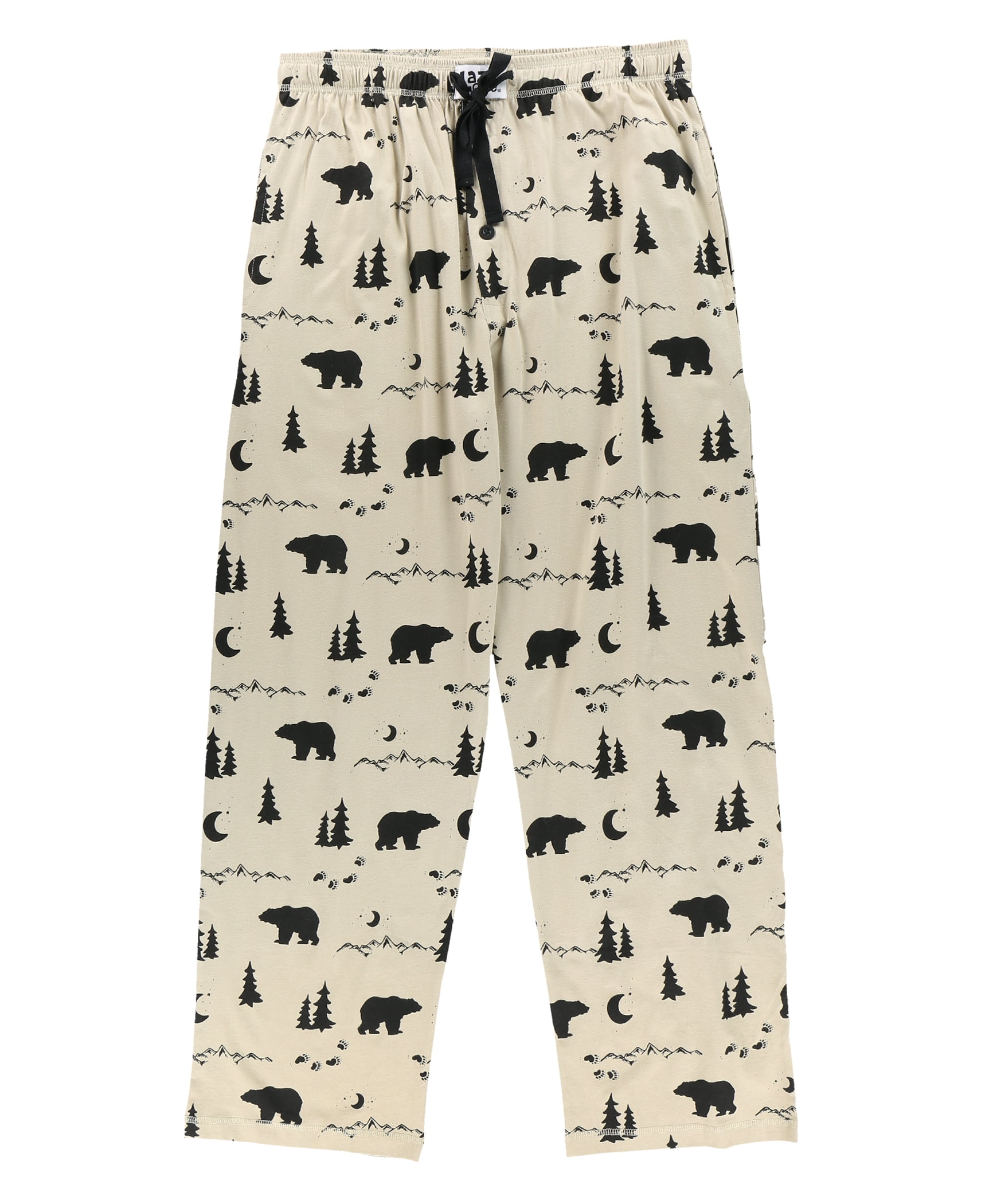 LazyOne Pajama Pants for Men, Male Pajamas, Moutain Bear, Medium ...