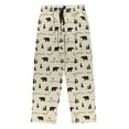 thumbnail image 4 of Lazy One Men's Novelty Pajama Pants – Funny Cotton Sleep Pants with Elastic Waistband & Pockets, Moutain Bear, Medium, 4 of 7