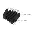 thumbnail image 2 of Greenadscape 9Ud Almohadillas Protectores Para Patas De Batería Negro Con Base Antideslizante Para Uso Doméstico, 2 of 6