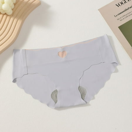 Seamless Panties For Women Low Waist Panties Briefs Female Underwear Ice Silk Underpants Comfort Soft Lingerie Solid Color