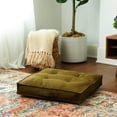 thumbnail image 2 of Square Tufted Floor Pillow - Moss - Small (24 in.), 2 of 6