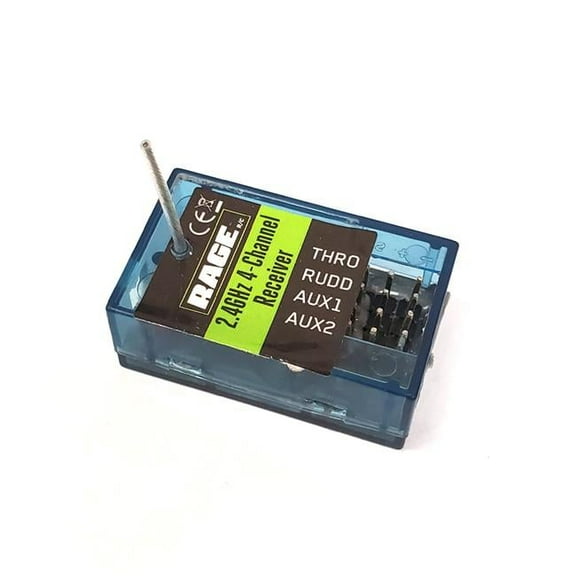 Rage RC B1330B 2.4Ghz 4-Channel Auto-Bind Receiver for Eclipse, Eclipse 650