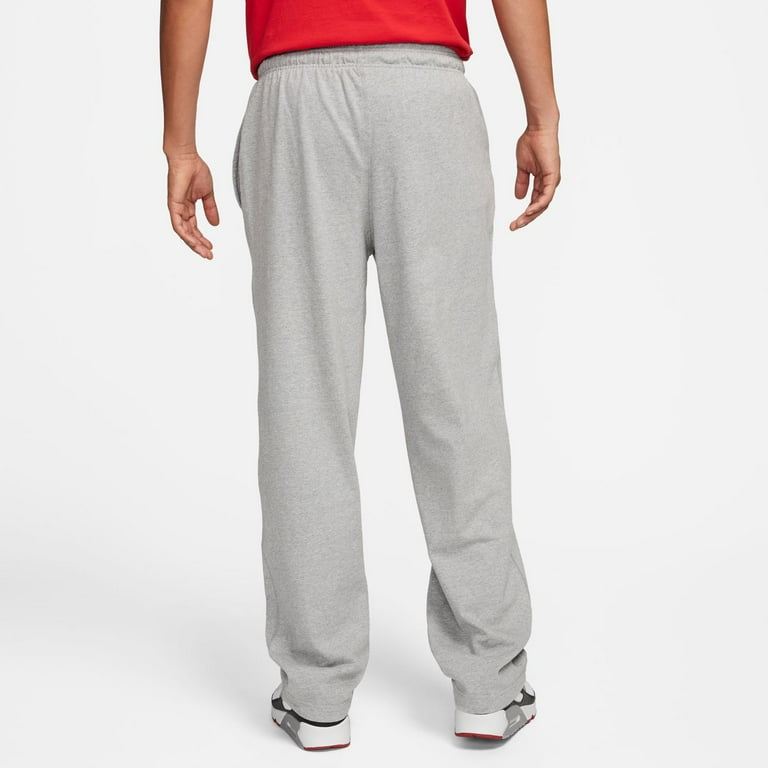 Nike mens open hem club cotton jersey light sweatpants sale