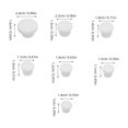 thumbnail image 2 of FUTUREORYY 21Ud Tapones De Silicona Para Frascos De Sal Y Pimienta Con Y Reutilizable, 2 of 8