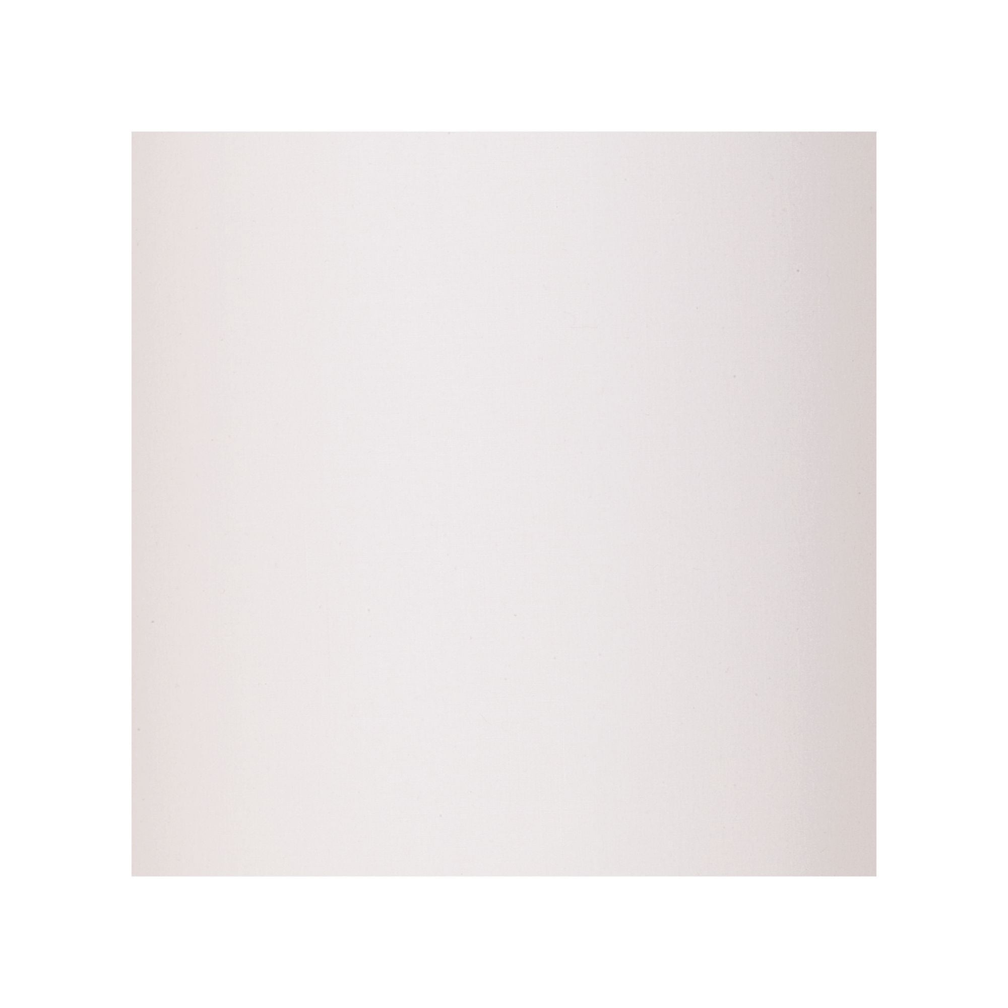Springcrest White Cotton Small Drum Cylinder Lamp Shade 8" Top x 8" Bottom x 11" High (Spider) Replacement with Harp and Finial