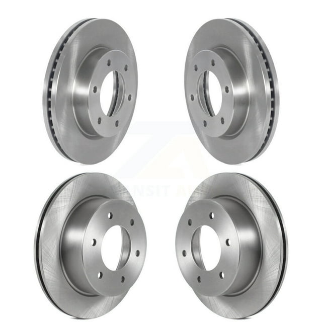 CMX Front Rear Disc Brake Rotors Kit for Car Ford Ranger Bronco K8-102244