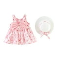 thumbnail image 3 of Ruyang Toddler Girls Sleeveless Dress Cotton Backless Flower Clothes Outwear UPF 50+ Sun Protection A Line Summer 𝐒undress, 3 of 8