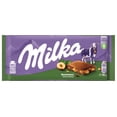 thumbnail image 1 of Milka Alpine Milk Chocolate with Hazelnuts, 90 g, 1 of 5