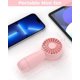thumbnail image 3 of Mini Handheld Fan, Portable Hand Fan Personal Fan With 3 Speeds, Travel Fan Silent Table Desk Personal Fan, 3 of 5