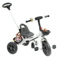thumbnail image 6 of 4-in-1 Adjustable Kids Tricycle with Parent Steering Push Handle, Front Wheel Trike, Toddler Balance Bike for Boys Girls, 6 of 8