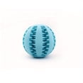 thumbnail image 2 of 3-Pack Rubber Dog Treat Dispensing Balls - Durable Interactive Snack Puzzle Toy, Teeth Cleaning & Educational, Solid Pattern, All Breed Sizes Compatible, Non-Toxic Material, No Battery Needed, 2 of 5