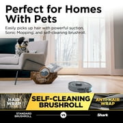 Shark IQ 2 in 1 Robot Vacuum & Mop, Pet Friendly, Carpets & Hard Floors, Self Empty, Precision Home Mapping, Smart Mapping, Wi-Fi Connected, RV2402WS