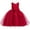 Red, variant on XMMSWDLA Big Bowknot Pageant Lace Embroidery Dress Toddler Baby Girls Party Tutu Gown Dresses Newborn Girl Clothes