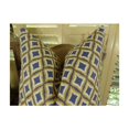 thumbnail image 3 of Throw Pillow - Lavender & White Accent Pillow - 26x20 Cotton Blend - Down Alternative Insert, 3 of 4