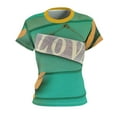 thumbnail image 2 of 'Love' Women's Cut & Sew Tee (AOP), 2 of 6