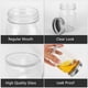 thumbnail image 3 of Frascos de vidrio Haneye de 12 oz (360 ml) transparentes con boca normal, 3 of 7