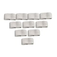 thumbnail image 4 of 10 piezas de correas elásticas de nailon para sujetar cinturones. Gris claro, 4 of 9