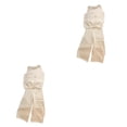 thumbnail image 3 of Qarigey Conjunto de pantalones y camisetas de estilo informal para niñas, conjunto de pantalones y chaleco para niños, fiesta de viaje, Type4 NO4, 3 of 6