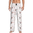 thumbnail image 2 of Kdxio Heart Panda Print Men's Sleep Pajama Pant Lounge Pants with Pockets, 2 of 8