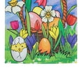 thumbnail image 4 of Northlight Welcome Easter Basket Outdoor House Flag 28" x 40", 4 of 7