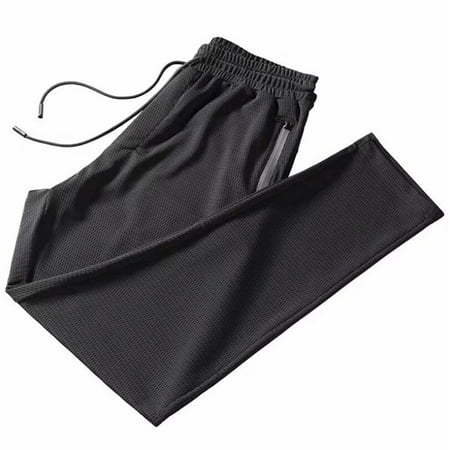 RKSTN Pants for Men Fall Sports Pants Hollow Summer Thin Loose ...