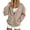 Brown, variant on Womens Casual Long Sleeve Sweatshirt Jacket Open Front Button Down Outerwear with Breast Cancer Awareness Ribbon Print WineS