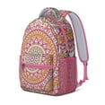 thumbnail image 2 of Abstract Cultural Mandala Backpack - Durable Ergonomic School Bag for College Students, 2 of 6