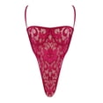 thumbnail image 3 of uublik Valentines Lingerie Set for Women Plus Size Babydoll Lace Bodysuit Sexy Naughty, 3 of 5