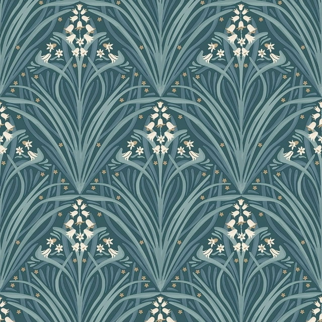 Muriva Elegance Bellflowers Papier Peint