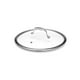 thumbnail image 1 of Tapa de vidrio templado con revestimiento hexagonal de 10 cm con ventilación de vapor, apta para lavavajillas, 1 of 2
