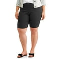 thumbnail image 4 of Women's Plus Stretch Woven Bermuda Short, 4 of 5