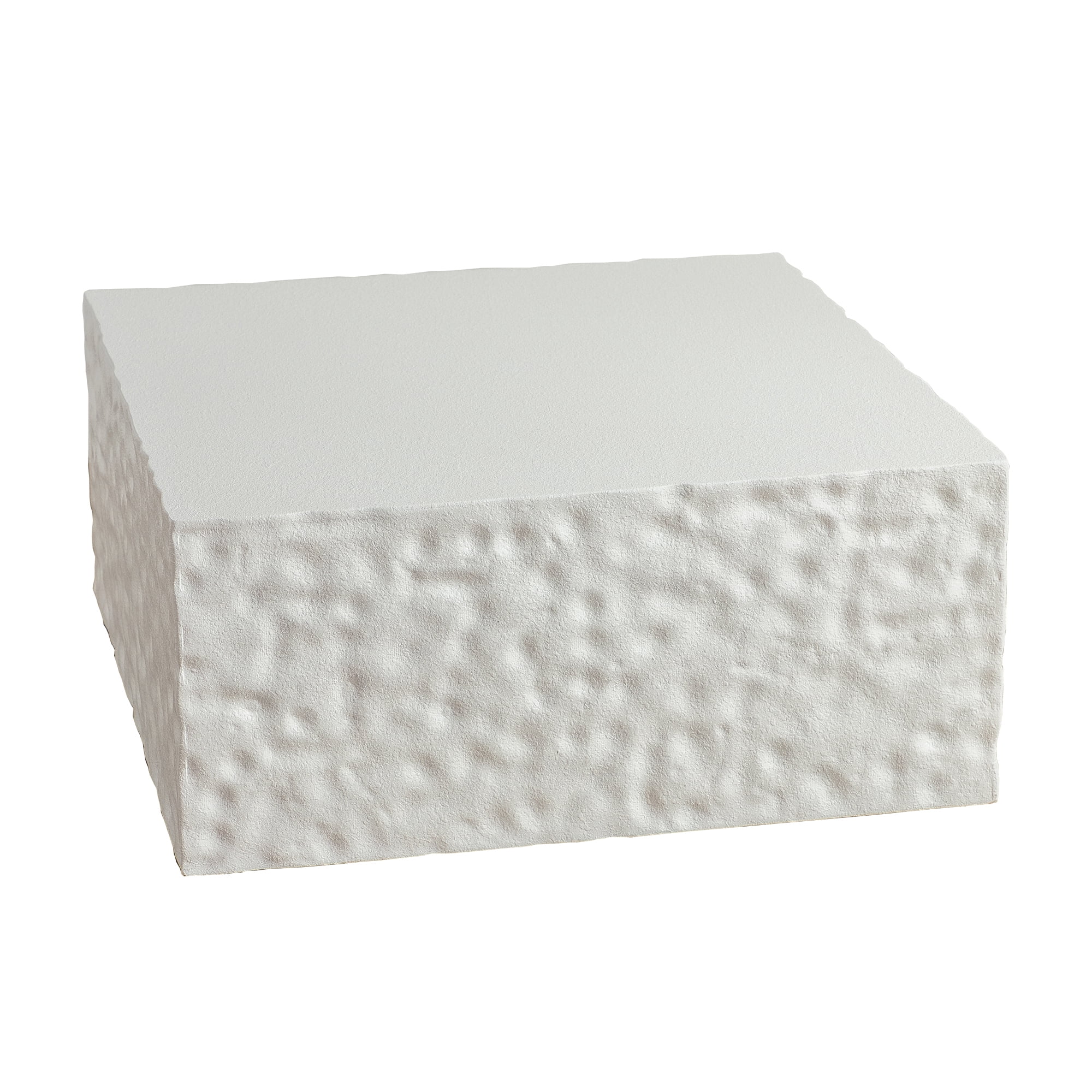 Leumius Square Coffee Table Modern Colour Combination Coffee Table Not Need Assembly Coffee Table for Living Room White