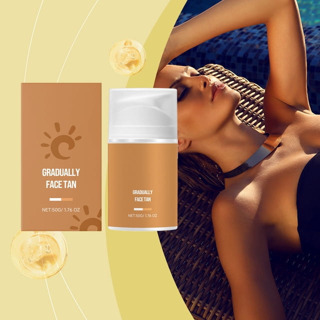 Loción Autobronceadora | Fórmula Bronceadora Natural Derivada de Plantas | Gradación Uniforme del Color | Hidratante Ligero y No Grasoso | Bronceado Duradero | Botella de 100ml de Aplicación Fácil