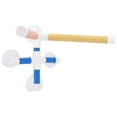 thumbnail image 2 of Parrots Shower Standing Pole Bathing Four Suction Cups Frosted Coating Bird Perch Toy, 2 of 14