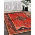 thumbnail image 3 of Ahgly Company Machine Washable Indoor Square Traditional Sienna Brown Area Rugs, 6' Square, 3 of 7