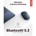 thumbnail image 3 of Mouse Bluetooth silencioso Lenovo Yoga con batería de 36 meses, 3 of 5