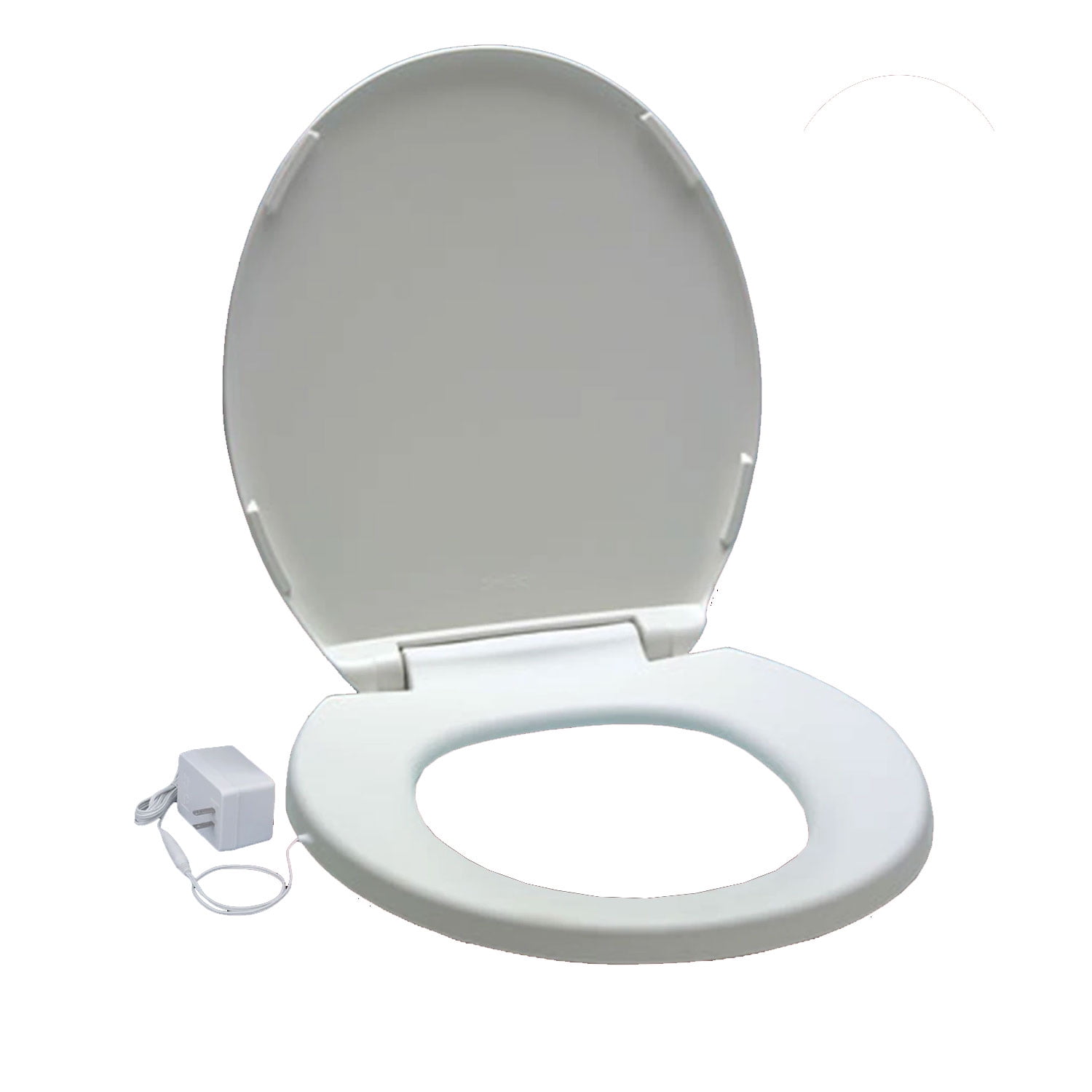 Toilet Seat Toilet Toilet seat WC Seat with Automatic Closing Clam White 