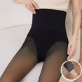 thumbnail image 4 of Lined Tights for Women 2025 Winter High Waisted Thermal Warm Leggings Opaque Pantyhose Under Dress Shapewear, 4 of 6